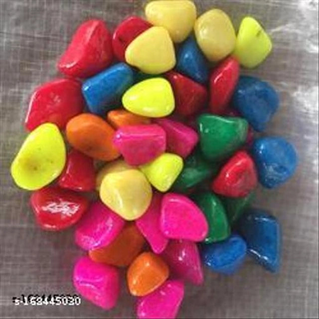 Decoration Pebbles Stones (Multicolor, 5000 g)