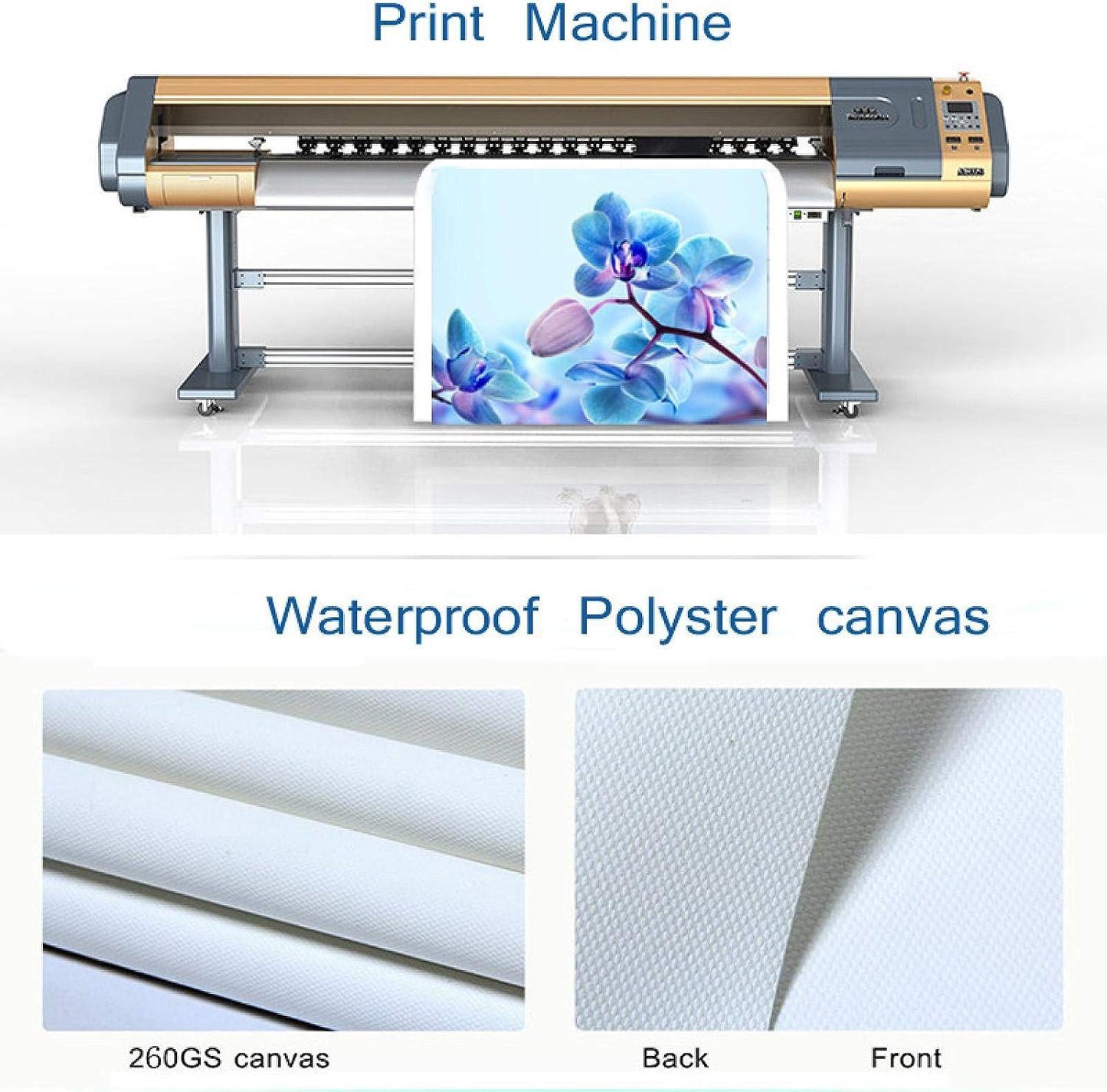 Bamboo Road Canvas Painting Wall Art