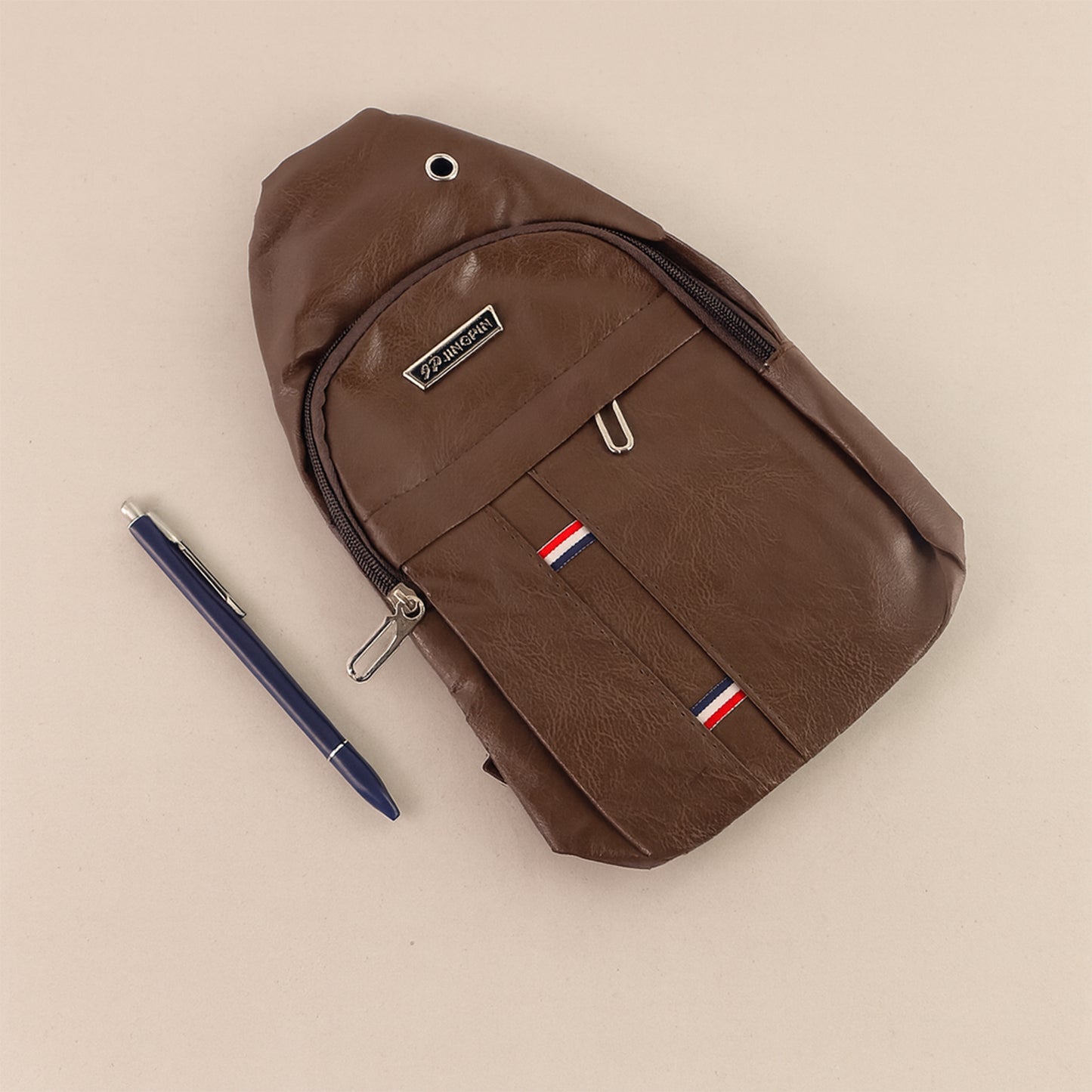 13112 Waterproof Anti Theft Cross-body Fanny Pack Waist Bag Shoulder Bags Chest Men Casual Fashion Usb Charging Earphone Hook Sling Travel Bag (1 Pc)