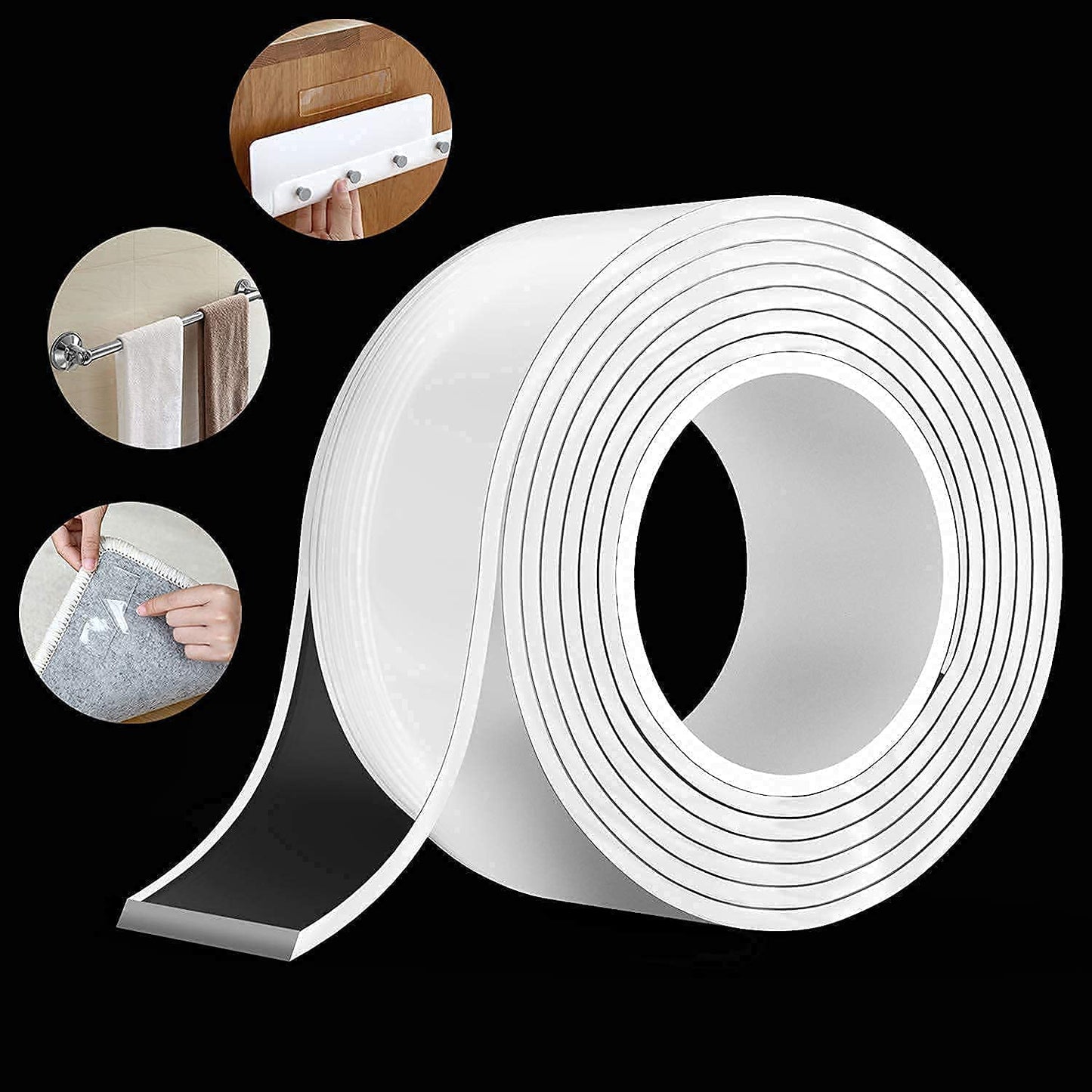 Strong Transparent Double-sided Nano Adhesive Tape
