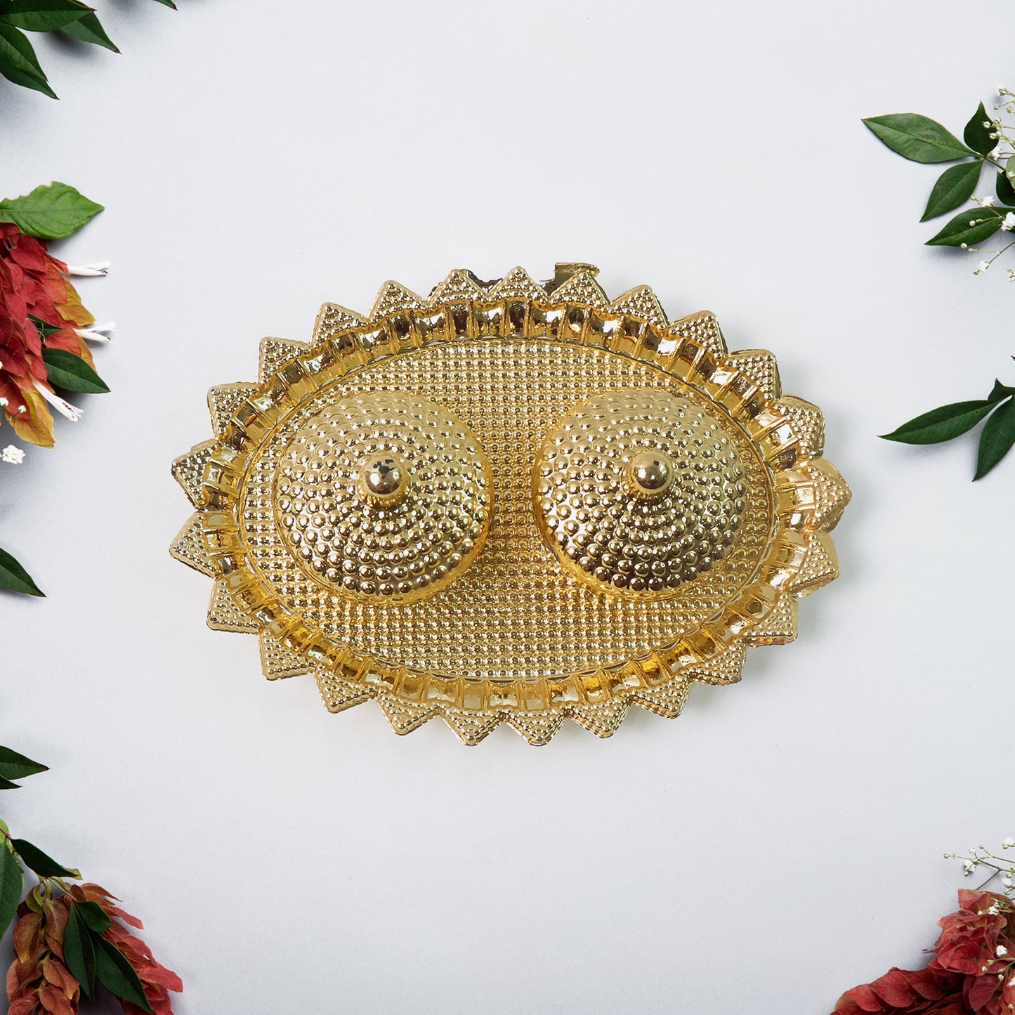 Pooja Kumkum  Rolichawal Holder - (1 Pc)