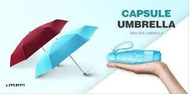 Umbrella with Capsule Cover (Assorted, Pack of 1)