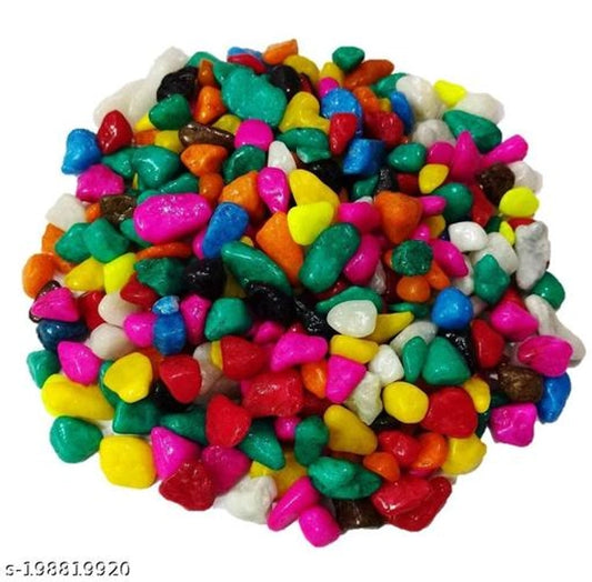 Decoration Pebbles Stones (Multicolor, 4000 g)