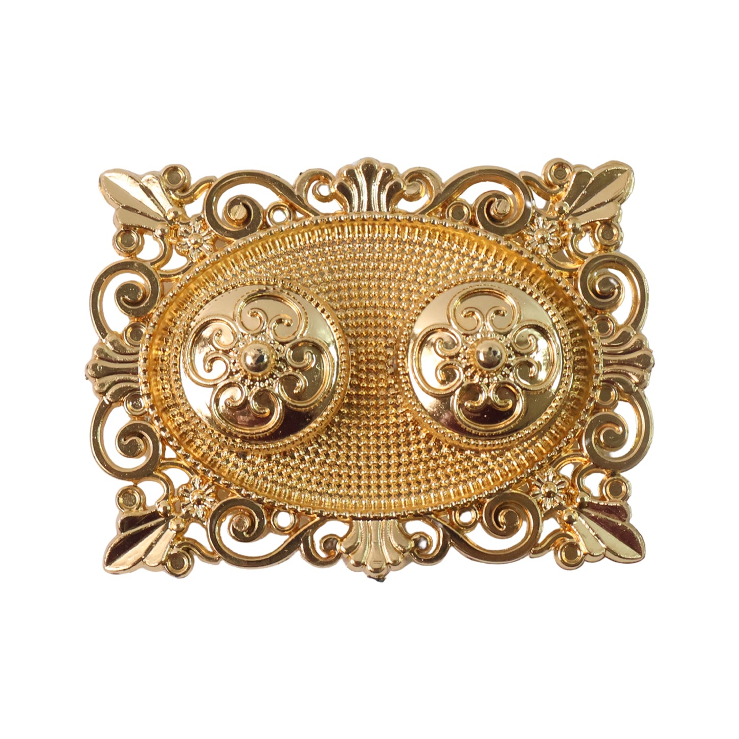 Royal Ornate Oval Pooja Thali - (1 Pc)